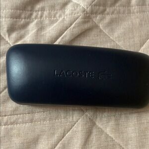 Lacoste Matte Black Eyewear Case